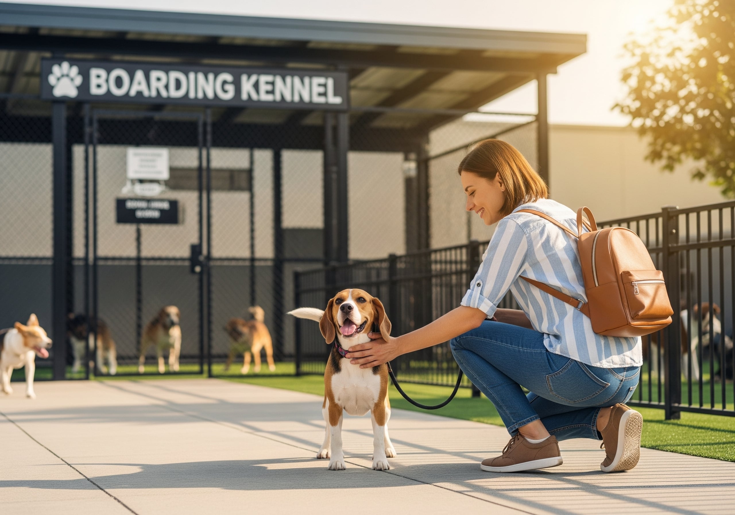 dog boarding preparation
